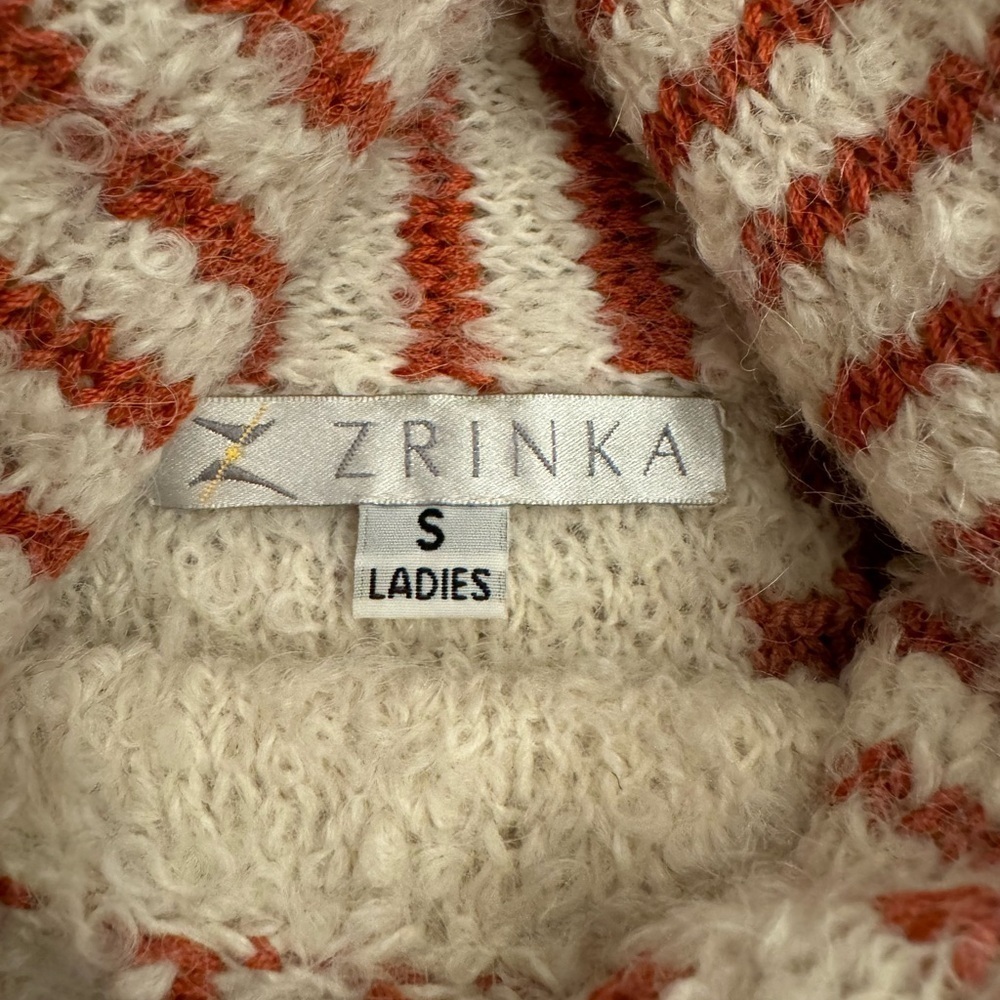 EUC! Royal Knit Peru ZRINKA Sweater, sz S - Picture 6 of 9